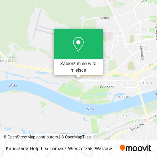 Mapa Kancelaria Help Lex Tomasz Wieczerzak