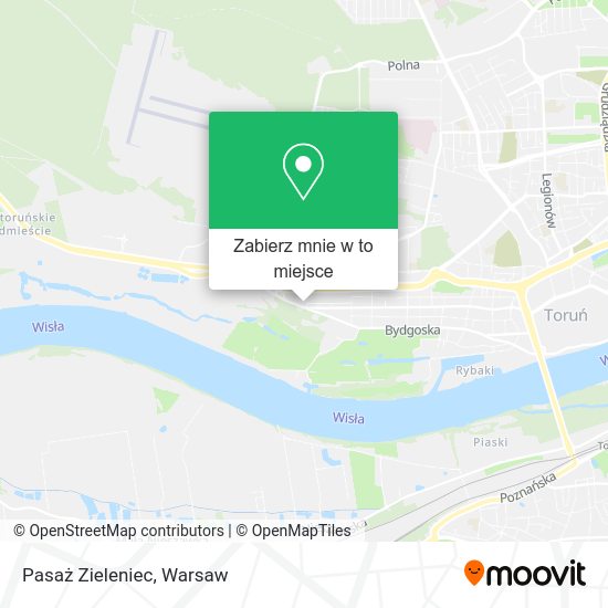 Mapa Pasaż Zieleniec