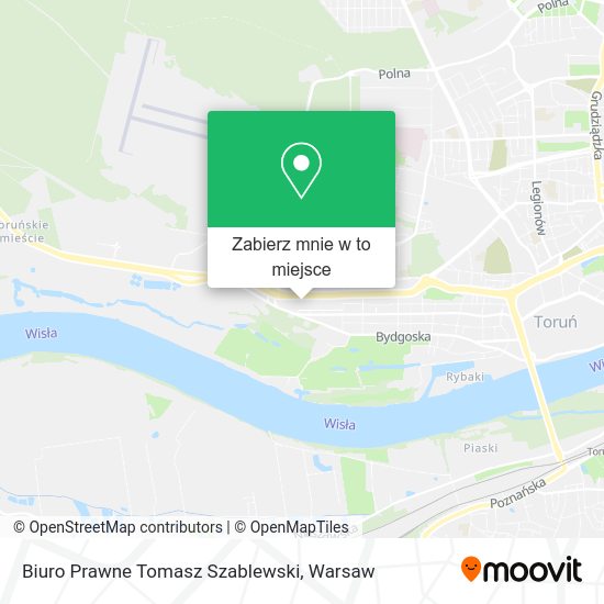 Mapa Biuro Prawne Tomasz Szablewski