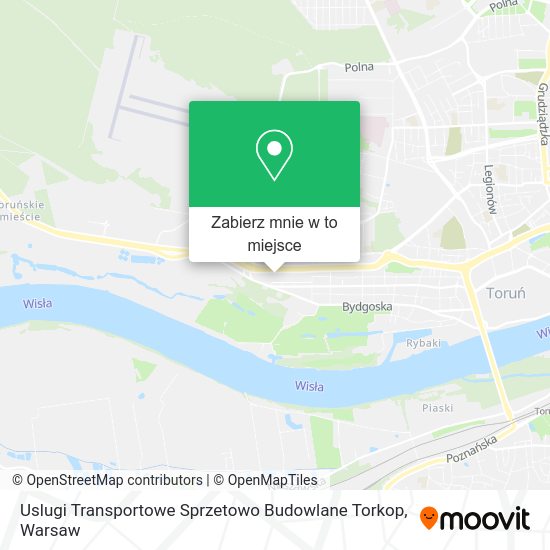 Mapa Uslugi Transportowe Sprzetowo Budowlane Torkop