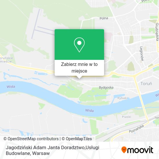 Mapa Jagodziński Adam Janta Doradztwo,Usługi Budowlane