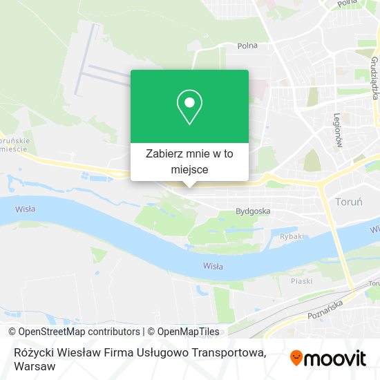 Mapa Różycki Wiesław Firma Usługowo Transportowa