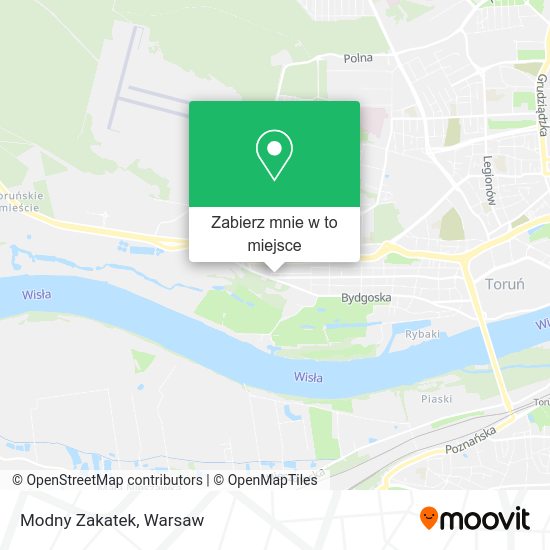 Mapa Modny Zakatek