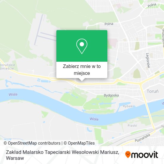 Mapa Zakład Malarsko Tapeciarski Wesołowski Mariusz