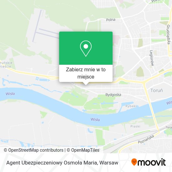 Mapa Agent Ubezpieczeniowy Osmoła Maria