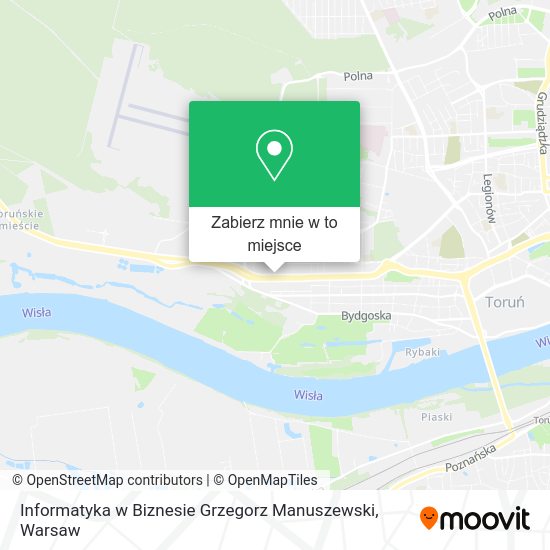 Mapa Informatyka w Biznesie Grzegorz Manuszewski