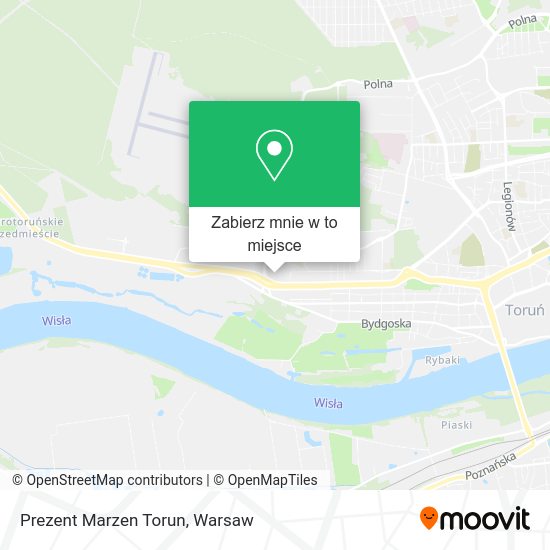 Mapa Prezent Marzen Torun