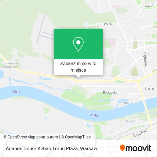 Mapa Arianos Doner Kebab Torun Plaza