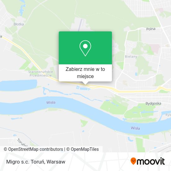 Mapa Migro s.c. Toruń