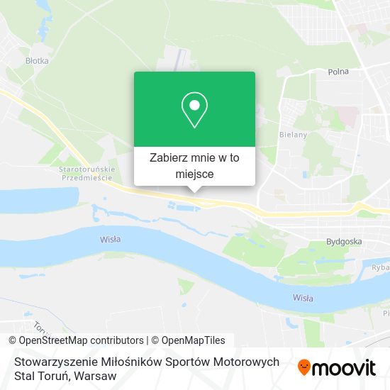 Mapa Stowarzyszenie Miłośników Sportów Motorowych Stal Toruń