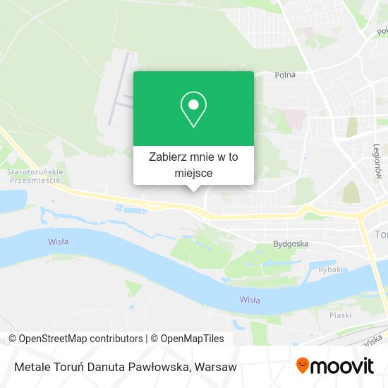 Mapa Metale Toruń Danuta Pawłowska