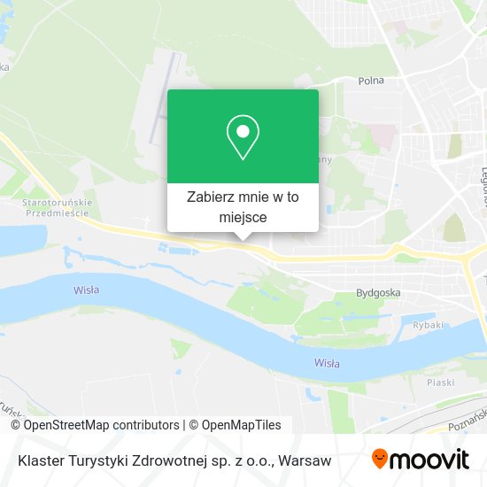 Mapa Klaster Turystyki Zdrowotnej sp. z o.o.