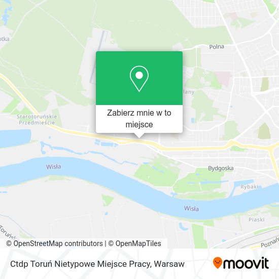 Mapa Ctdp Toruń Nietypowe Miejsce Pracy