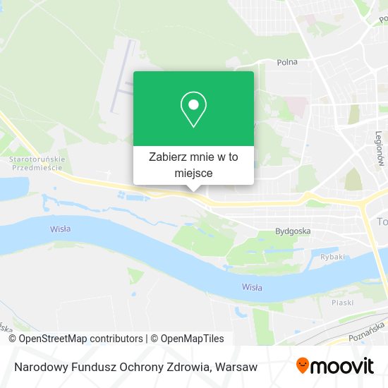 Mapa Narodowy Fundusz Ochrony Zdrowia