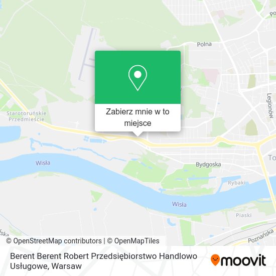 Mapa Berent Berent Robert Przedsiębiorstwo Handlowo Usługowe