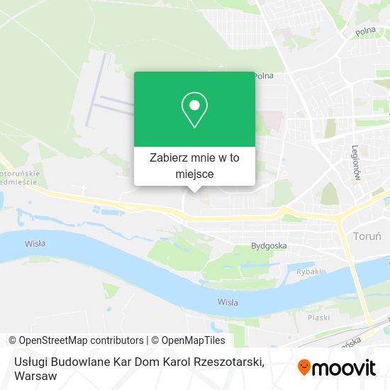 Mapa Usługi Budowlane Kar Dom Karol Rzeszotarski