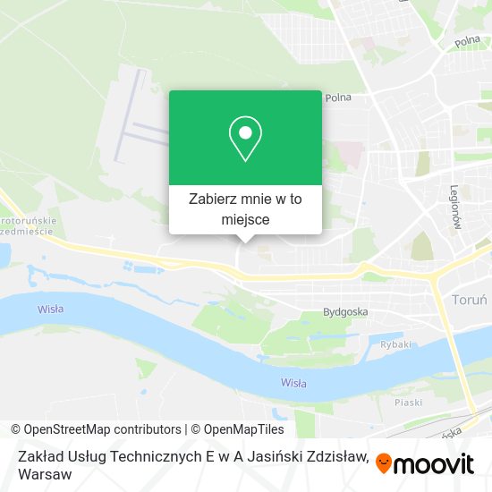 Mapa Zakład Usług Technicznych E w A Jasiński Zdzisław