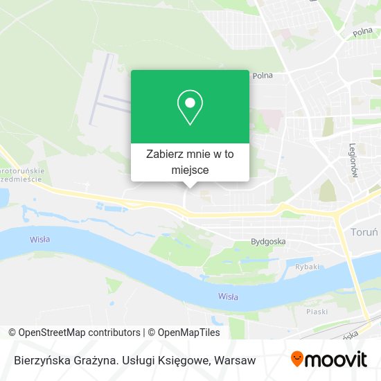 Mapa Bierzyńska Grażyna. Usługi Księgowe