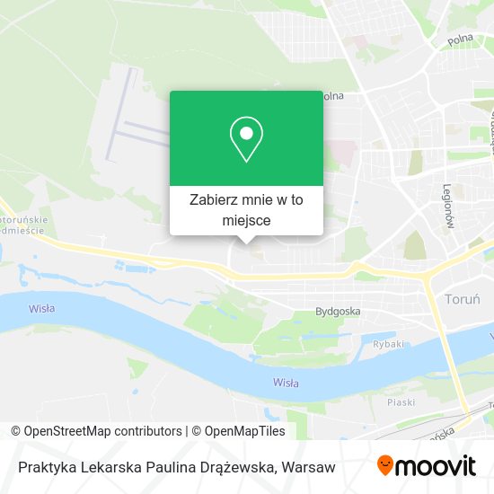 Mapa Praktyka Lekarska Paulina Drążewska