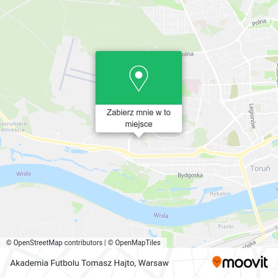 Mapa Akademia Futbolu Tomasz Hajto