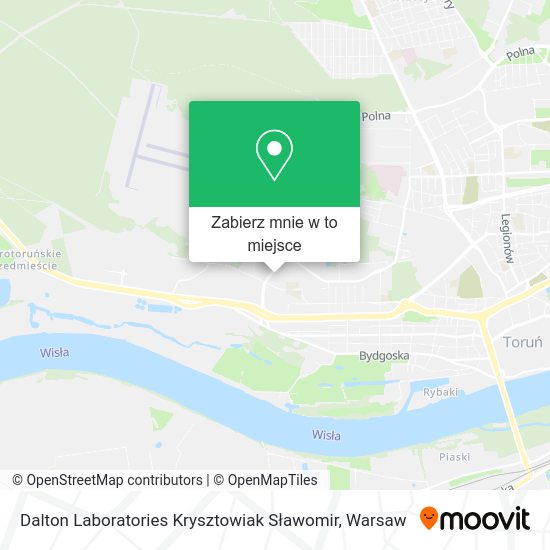 Mapa Dalton Laboratories Krysztowiak Sławomir