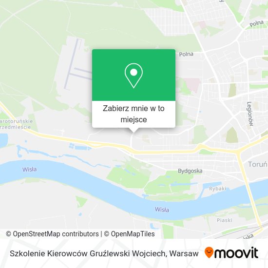 Mapa Szkolenie Kierowców Gruźlewski Wojciech