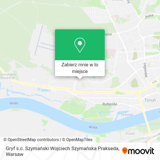 Mapa Gryf s.c. Szymański Wojciech Szymańska Prakseda