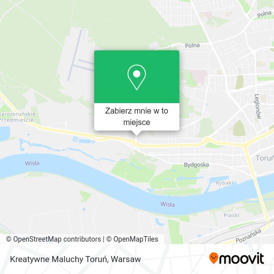 Mapa Kreatywne Maluchy Toruń