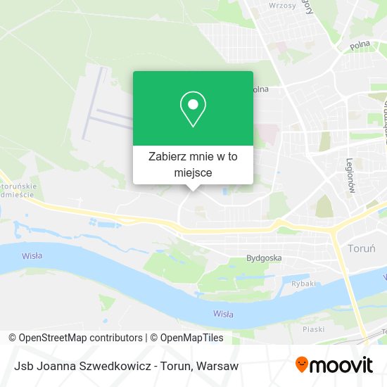 Mapa Jsb Joanna Szwedkowicz - Torun