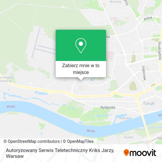 Mapa Autoryzowany Serwis Teletechniczny Kriks Jarzy