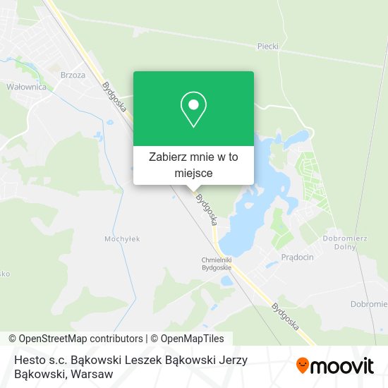 Mapa Hesto s.c. Bąkowski Leszek Bąkowski Jerzy Bąkowski