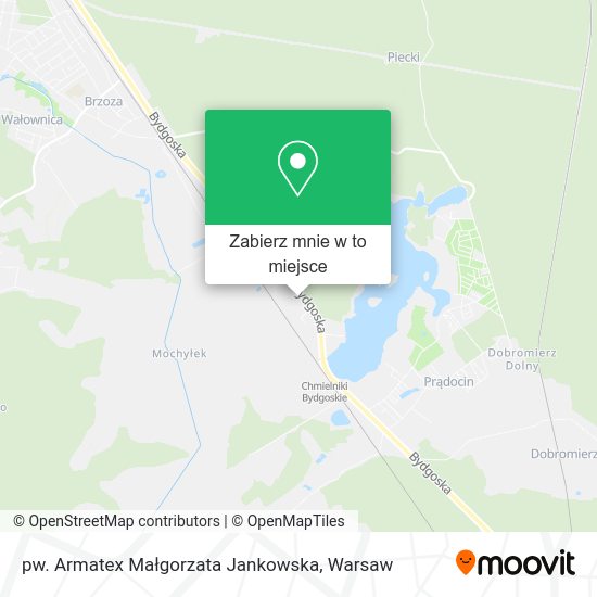 Mapa pw. Armatex Małgorzata Jankowska