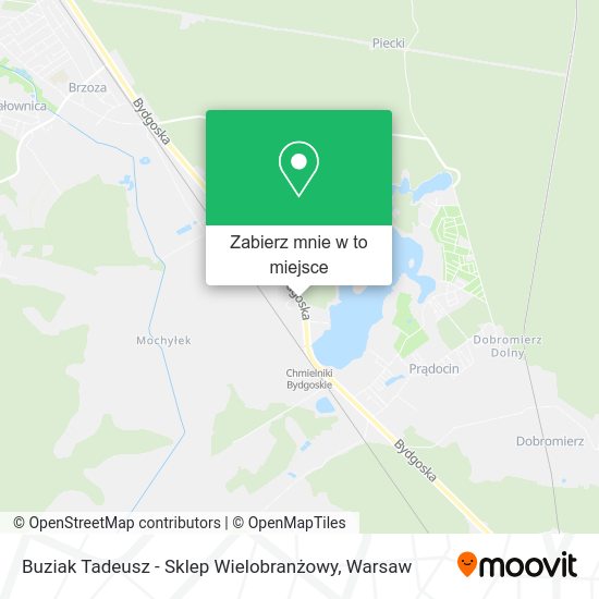 Mapa Buziak Tadeusz - Sklep Wielobranżowy