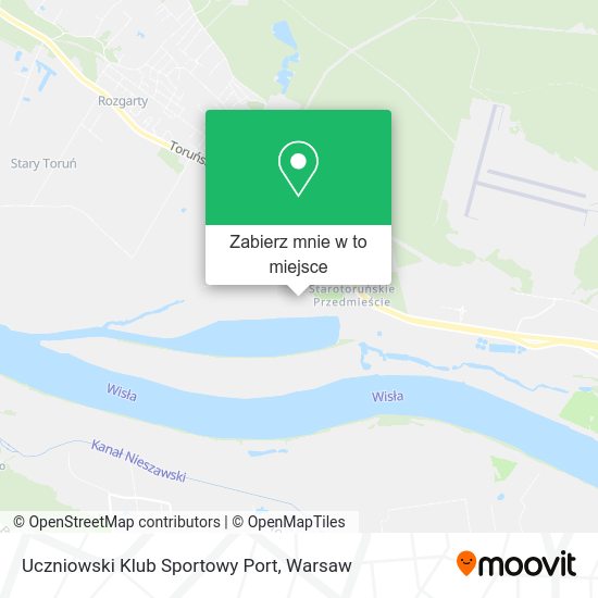 Mapa Uczniowski Klub Sportowy Port