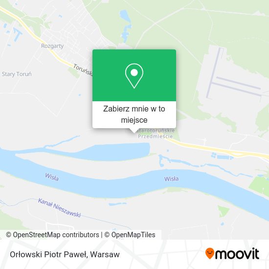 Mapa Orłowski Piotr Paweł