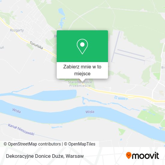 Mapa Dekoracyjne Donice Duże