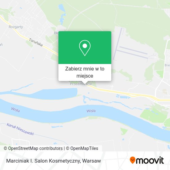 Mapa Marciniak I. Salon Kosmetyczny