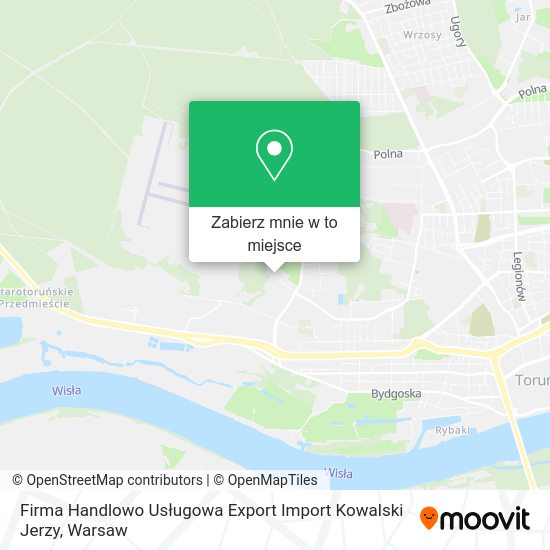 Mapa Firma Handlowo Usługowa Export Import Kowalski Jerzy