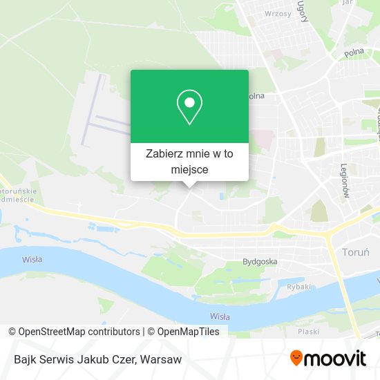 Mapa Bajk Serwis Jakub Czer