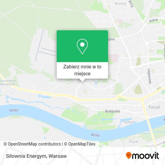 Mapa Siłownia Energym