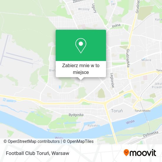 Mapa Football Club Toruń