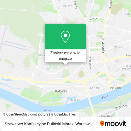 Mapa Szewstwo Konfekcyjne Duliński Marek