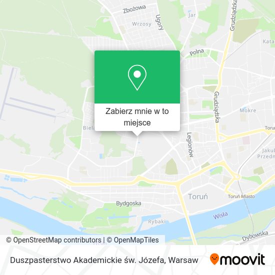 Mapa Duszpasterstwo Akademickie św. Józefa