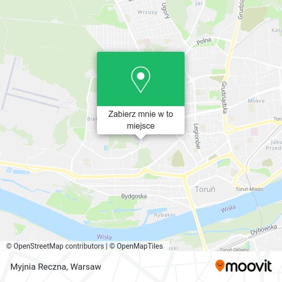 Mapa Myjnia Reczna