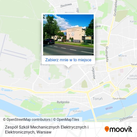 Mapa Zespół Szkół Mechanicznych Elektrycznych i Elektronicznych