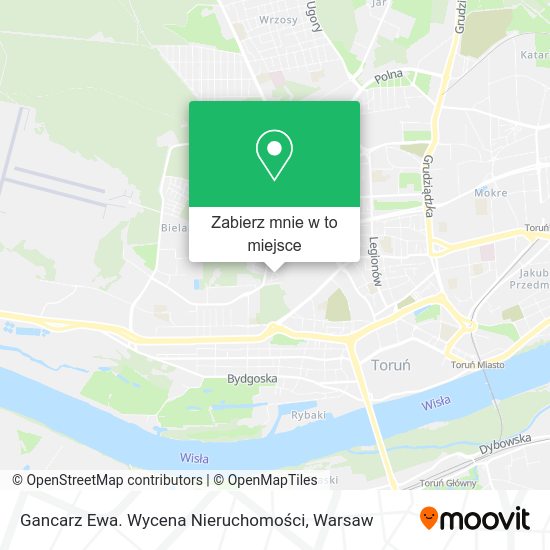 Mapa Gancarz Ewa. Wycena Nieruchomości