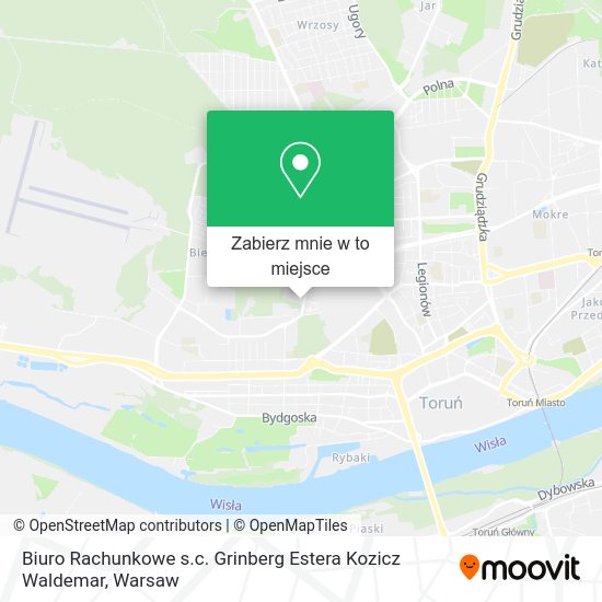 Mapa Biuro Rachunkowe s.c. Grinberg Estera Kozicz Waldemar