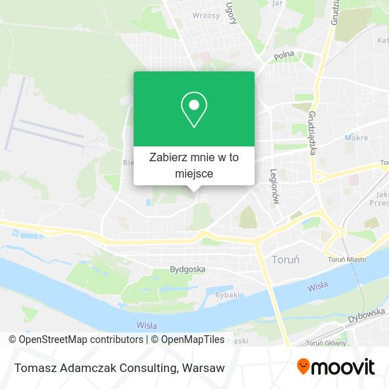 Mapa Tomasz Adamczak Consulting