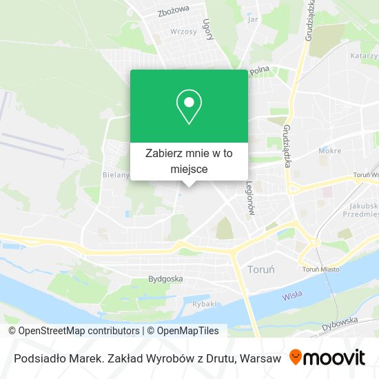 Mapa Podsiadło Marek. Zakład Wyrobów z Drutu