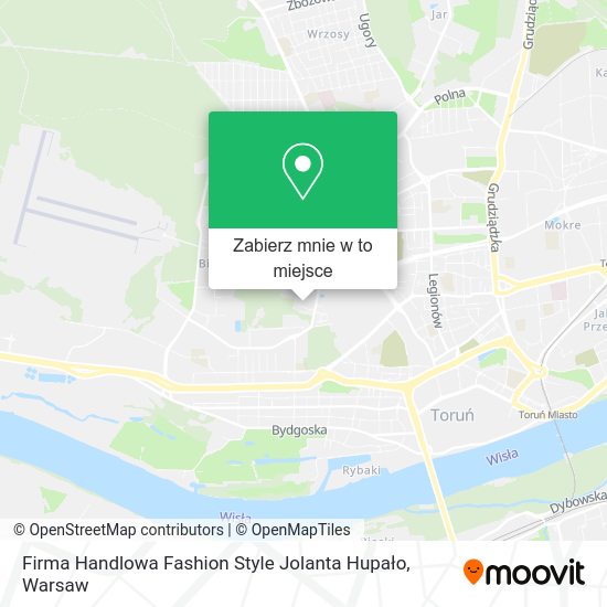 Mapa Firma Handlowa Fashion Style Jolanta Hupało